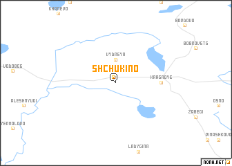 map of Shchukino