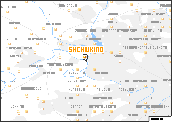 map of Shchukino