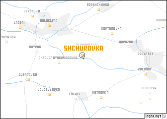 map of Shchurovka