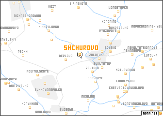 map of Shchurovo