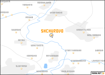 map of Shchurovo