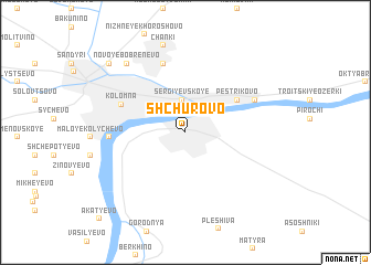 map of Shchurovo