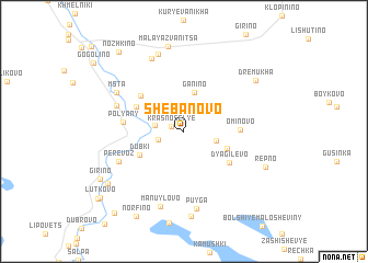 map of Shebanovo
