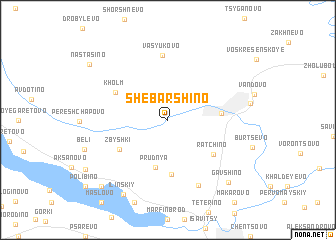 map of Shebarshino