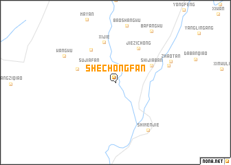 map of Shechongfan