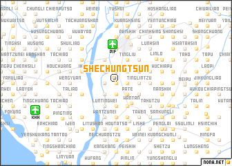 map of She-chung-ts\