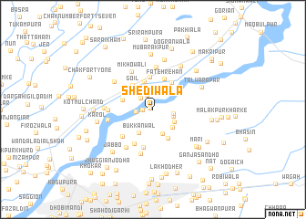 map of Shedīwāla