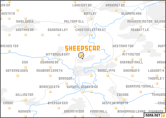 map of Sheepscar