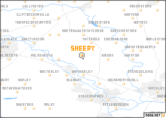 map of Sheepy