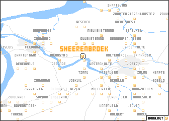 map of ʼs-Heerenbroek