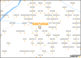 map of Shefunda