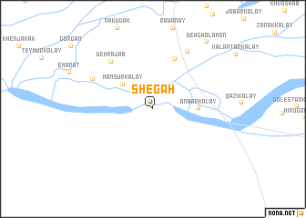 map of Shegah