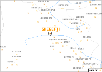 map of Shegeftī