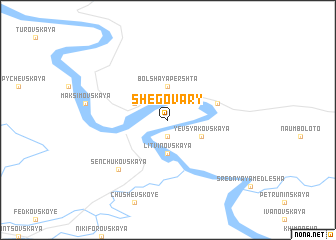 map of Shegovary