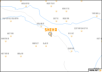 map of Sheha