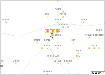 map of Sheigba