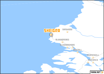 map of Sheigra