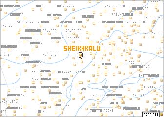 map of Sheikh Kālu