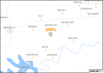 map of Sheil