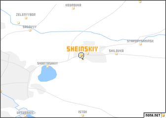 map of (( Sheinskiy ))