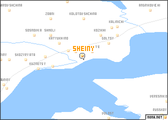 map of sheiny