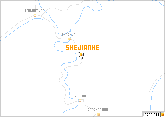 map of Shejianhe