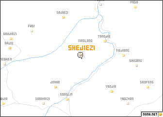 map of Shejiezi