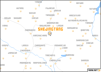 map of Shejingtang