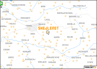 map of Shejleret
