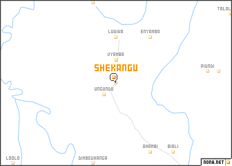 map of Shekangu