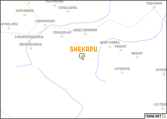 map of Shekarū