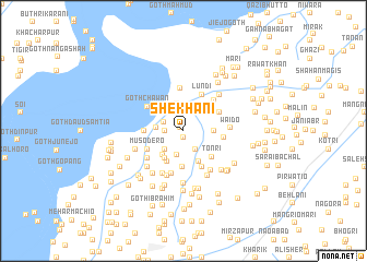 map of Shekhāni