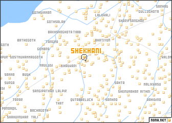 map of Shekhāni