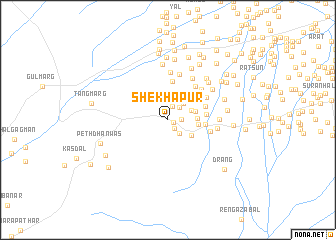 map of Shekhapur