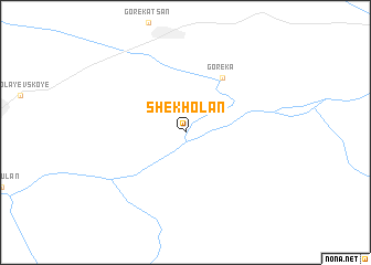 map of Shekholan