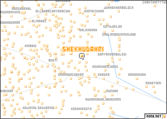 map of Shekhu Dāhri