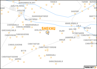 map of Shekhu