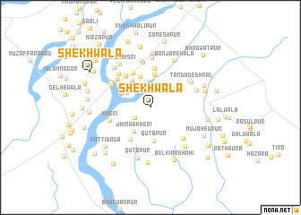 map of Shekhwāla