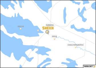 map of Shekh