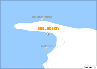 map of Shelagskiy