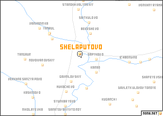 map of Shelaputovo