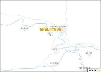 map of Shelayevo