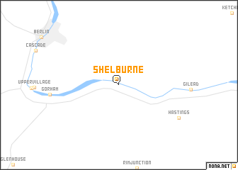 map of Shelburne