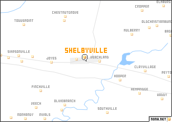 map of Shelbyville