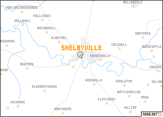 map of Shelbyville