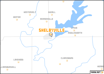 map of Shelbyville