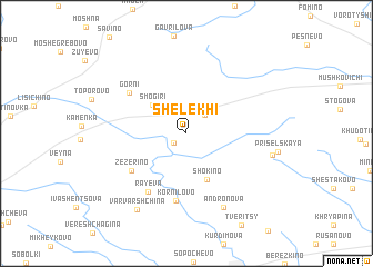 map of Shelekhi