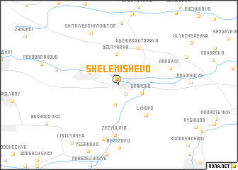 map of Shelemishevo