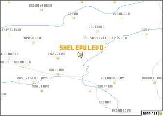 map of Shelepulevo