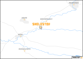map of Shelestov